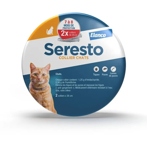 Collana gatto seresto - gatto, x2