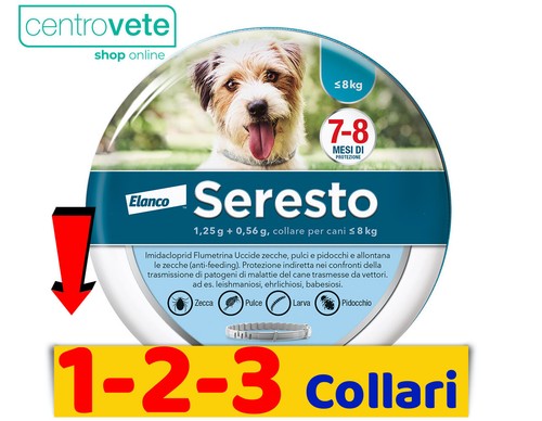 Bayer seresto cane fino kg - bayer,