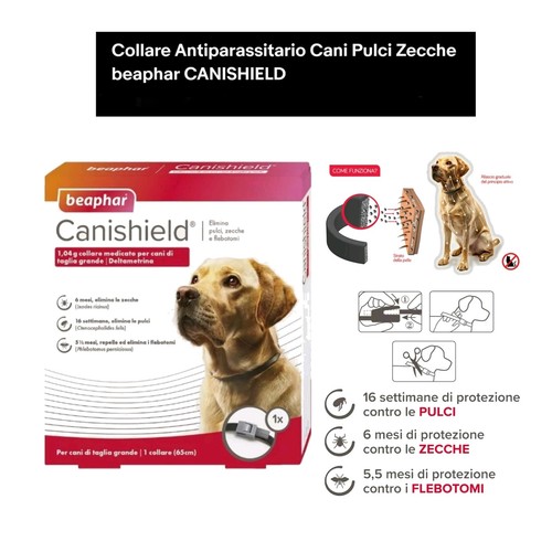 Collare antiparassitario cani - antiparassitario,