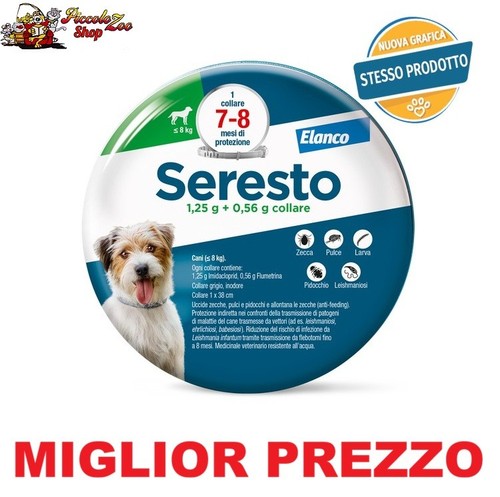 Seresto cane fino kg - seresto,