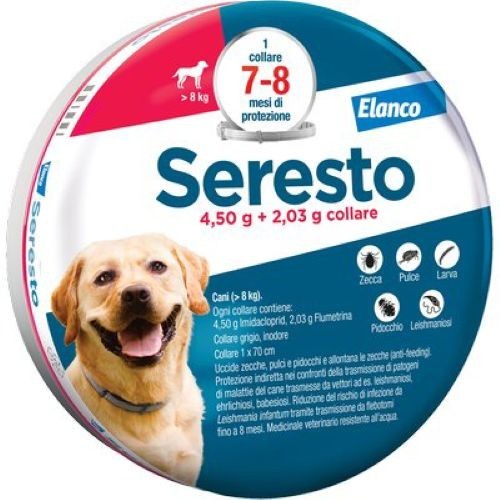 Antiparassitario seresto cani - antiparassitario,