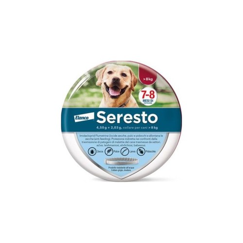 Seresto cane collare antipulci - cane,